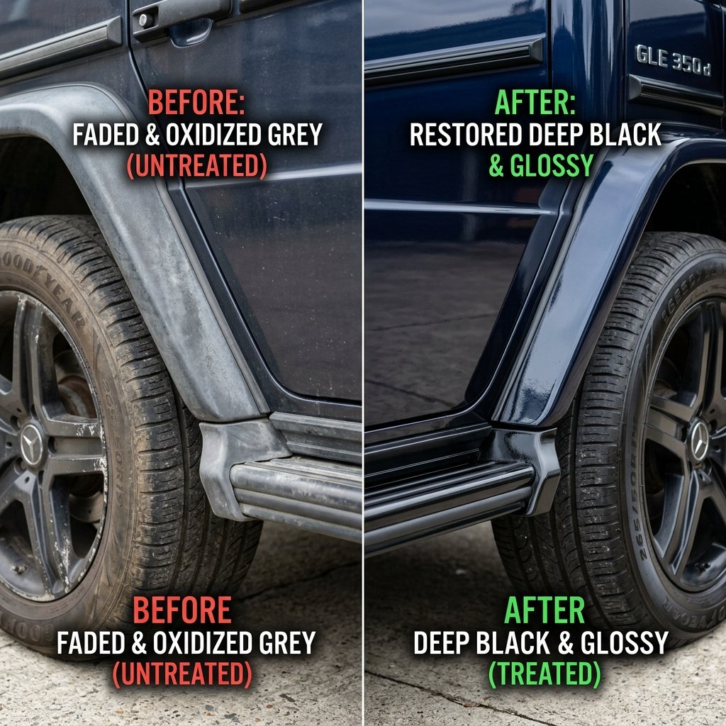 Black Plastic Restoration
